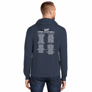 Fleece Pullover Hooded Sweatshirt w/ Team Names