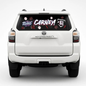 Giant Custom Rear Window Graphic – Full Color Sticker